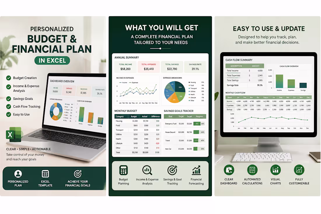Cover image for Personal Budget & Financial Planning