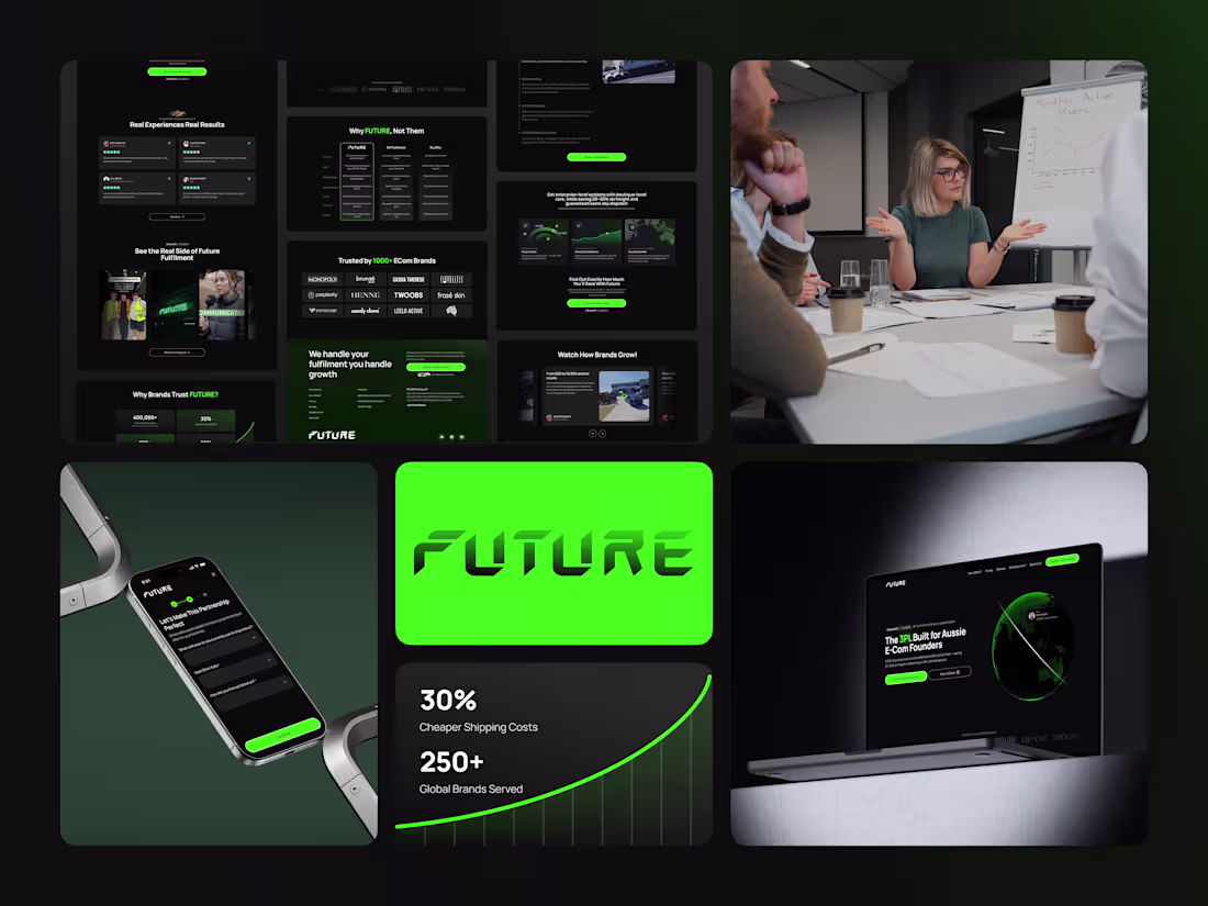 Cover image for Polishing another project for a 3PL company. Just love worki...