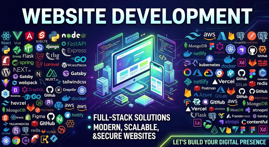 Cover image for Website Development 