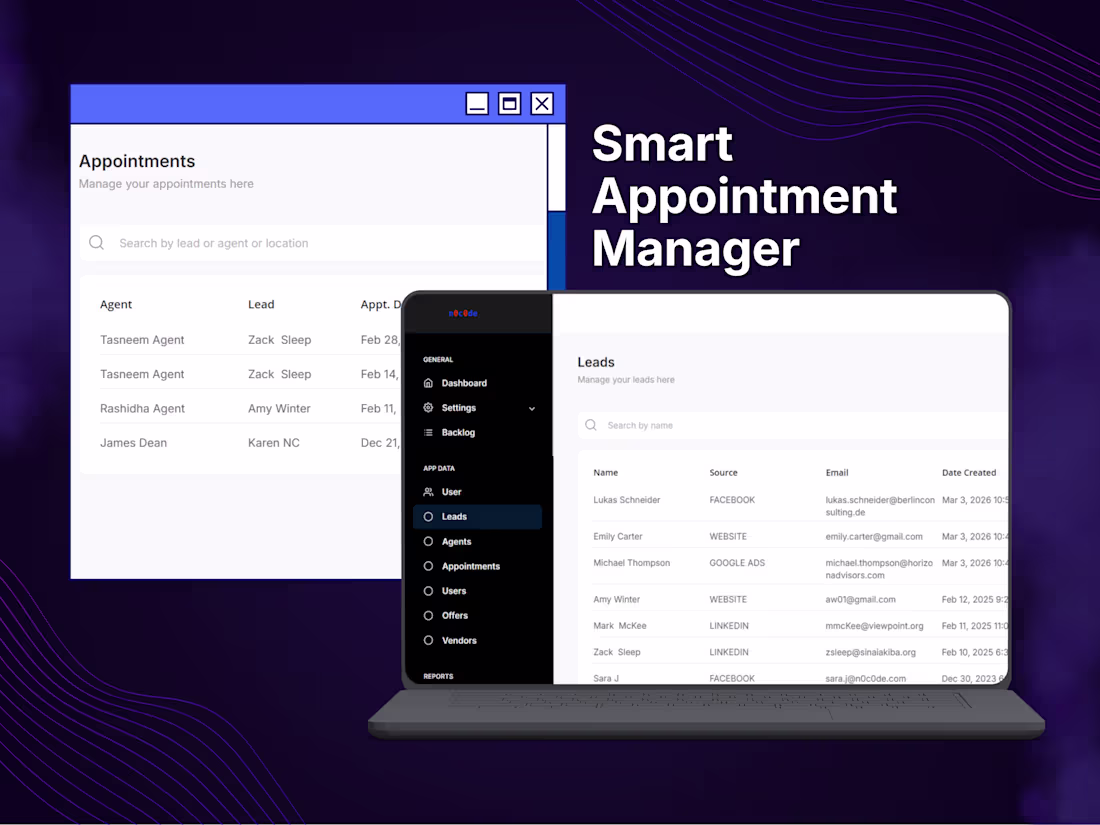 Cover image for Appointment Manager for Real Estate Agents