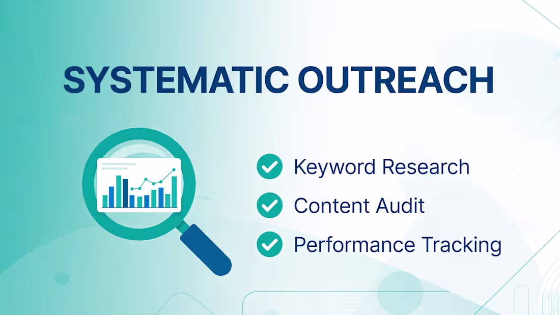 Cover image for Systematic SEO Outreach & Publisher Research