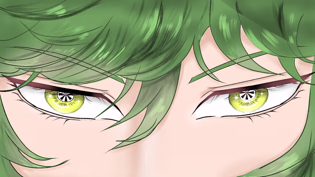 Cover image for webcomic character design 