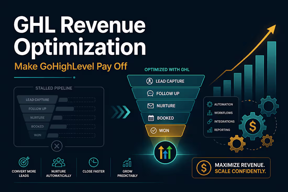 Cover image for GHL Account Not Producing Revenue