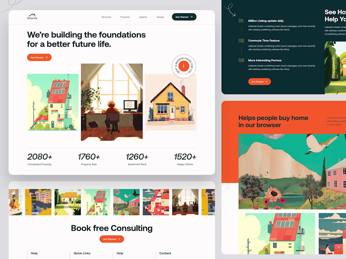 Cover image for Real Estate Landing Page
Check out