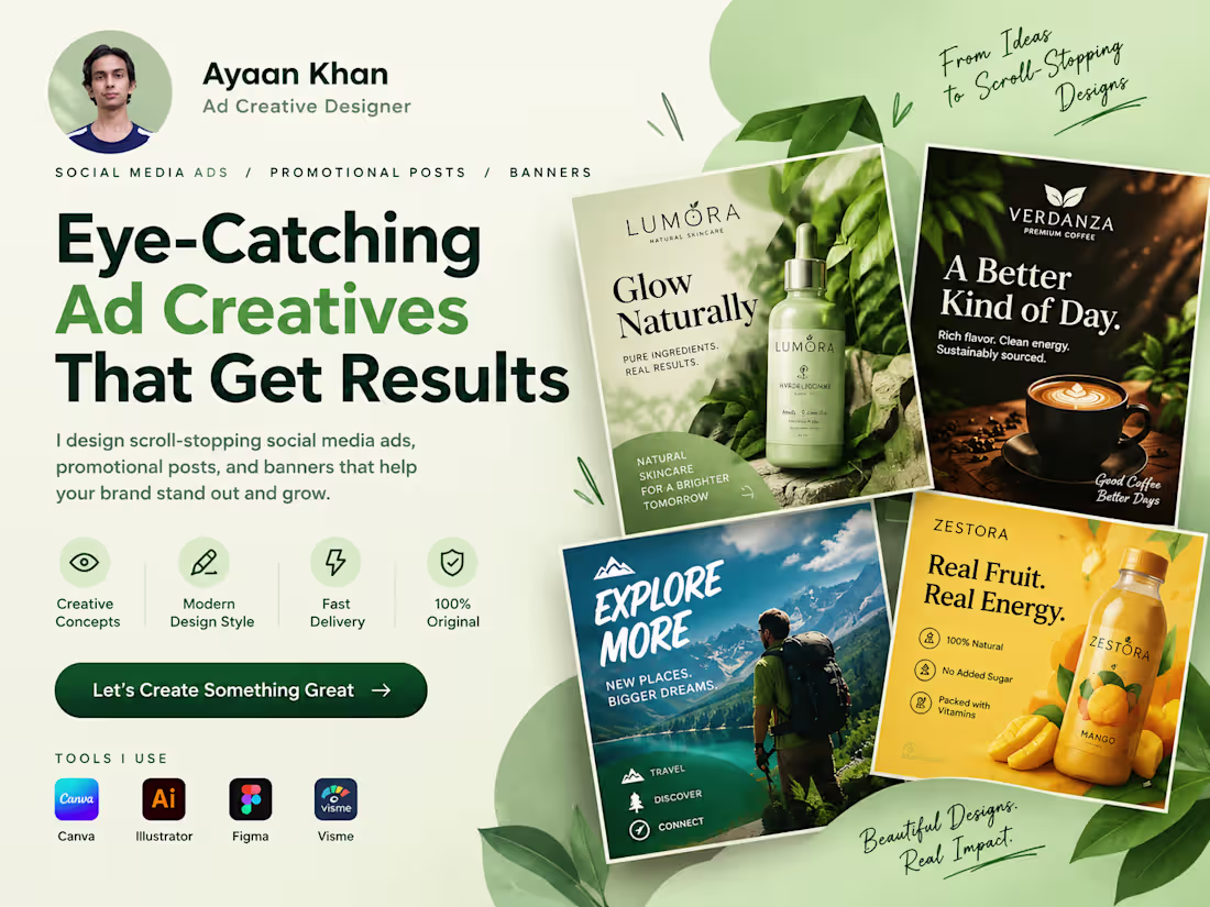 Cover image for I Will Design Eye-Catching Social Media Ads, Promotional Posts
