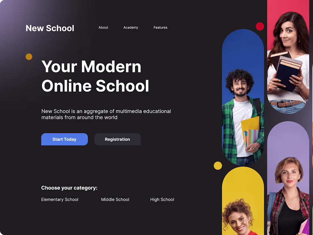 Cover image for Landing Page UX Design 🔥