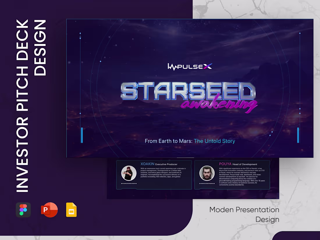 Cover image for STARSEED awakening - Game Investor Pitch Deck