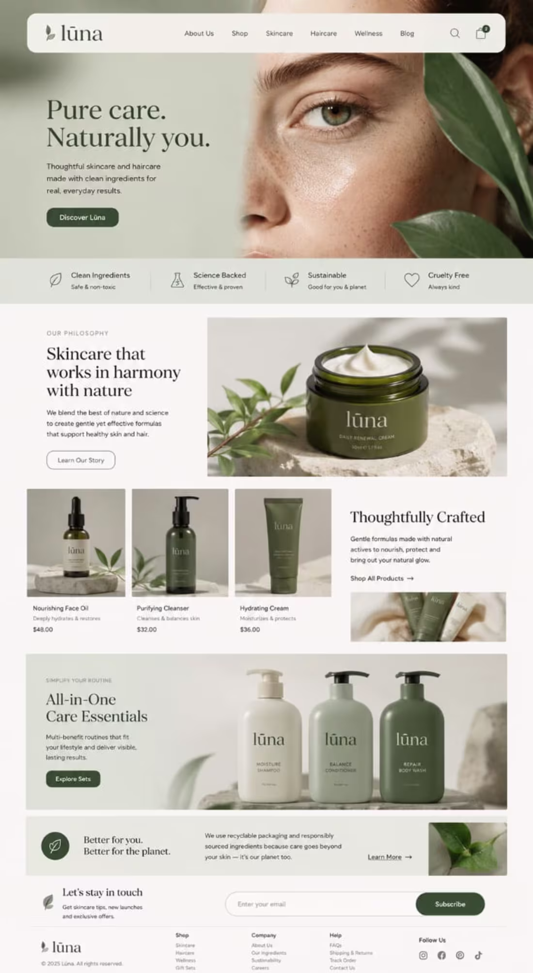 Cover image for Lúna — Skincare & Wellness