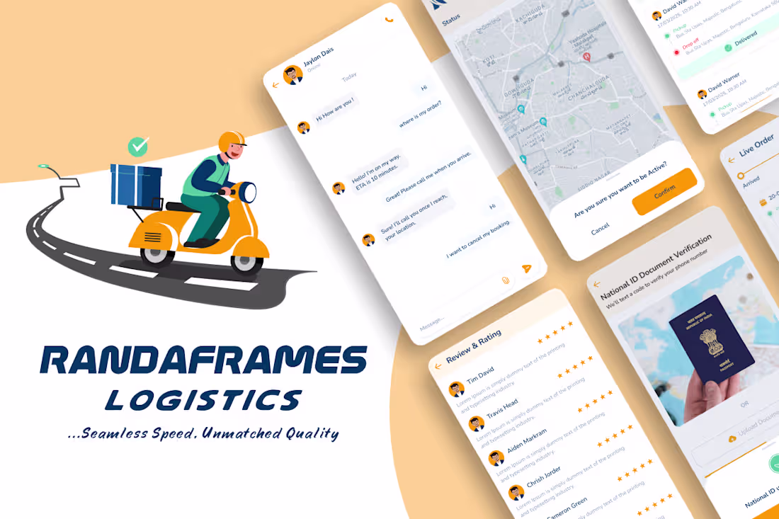 Cover image for RandaLogs Rider — Mobile Delivery
