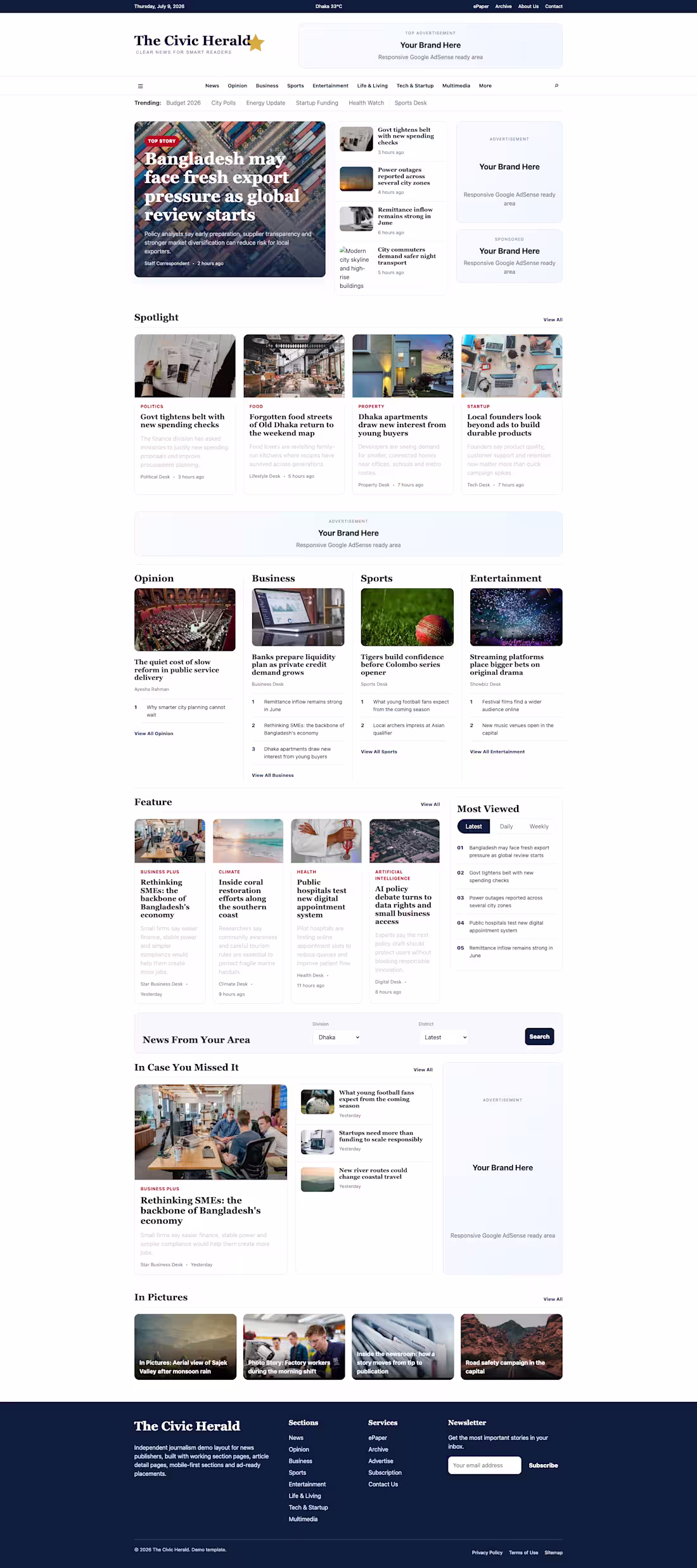Cover image for News Paper Application