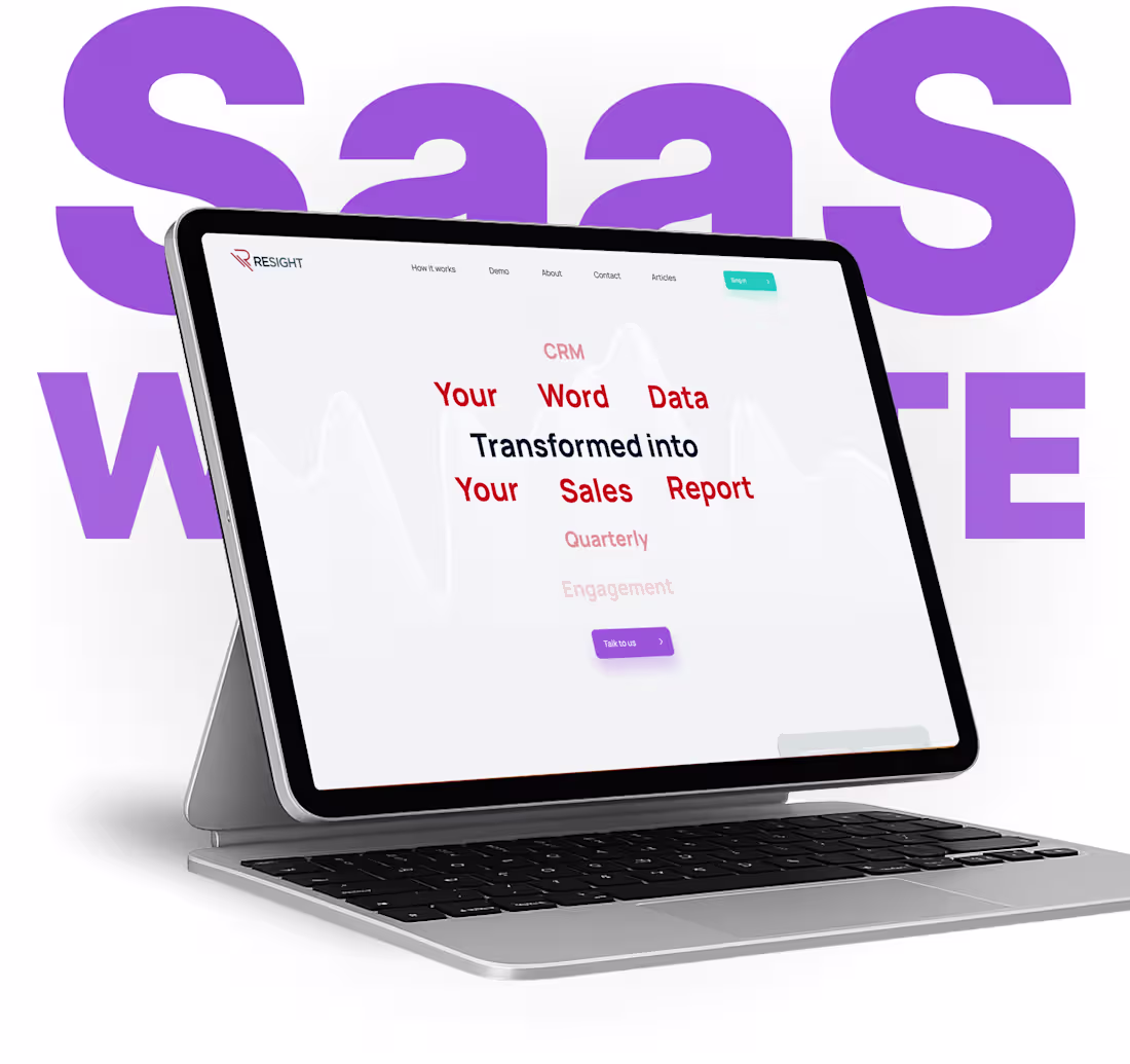 Cover image for UX/UI Design and WordPress Development for SaaS Website