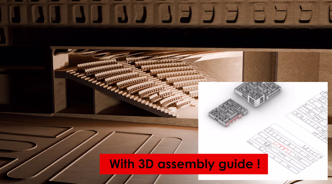 Cover image for Laser Cut Ready Files for Architecture Models — Fast Delivery
