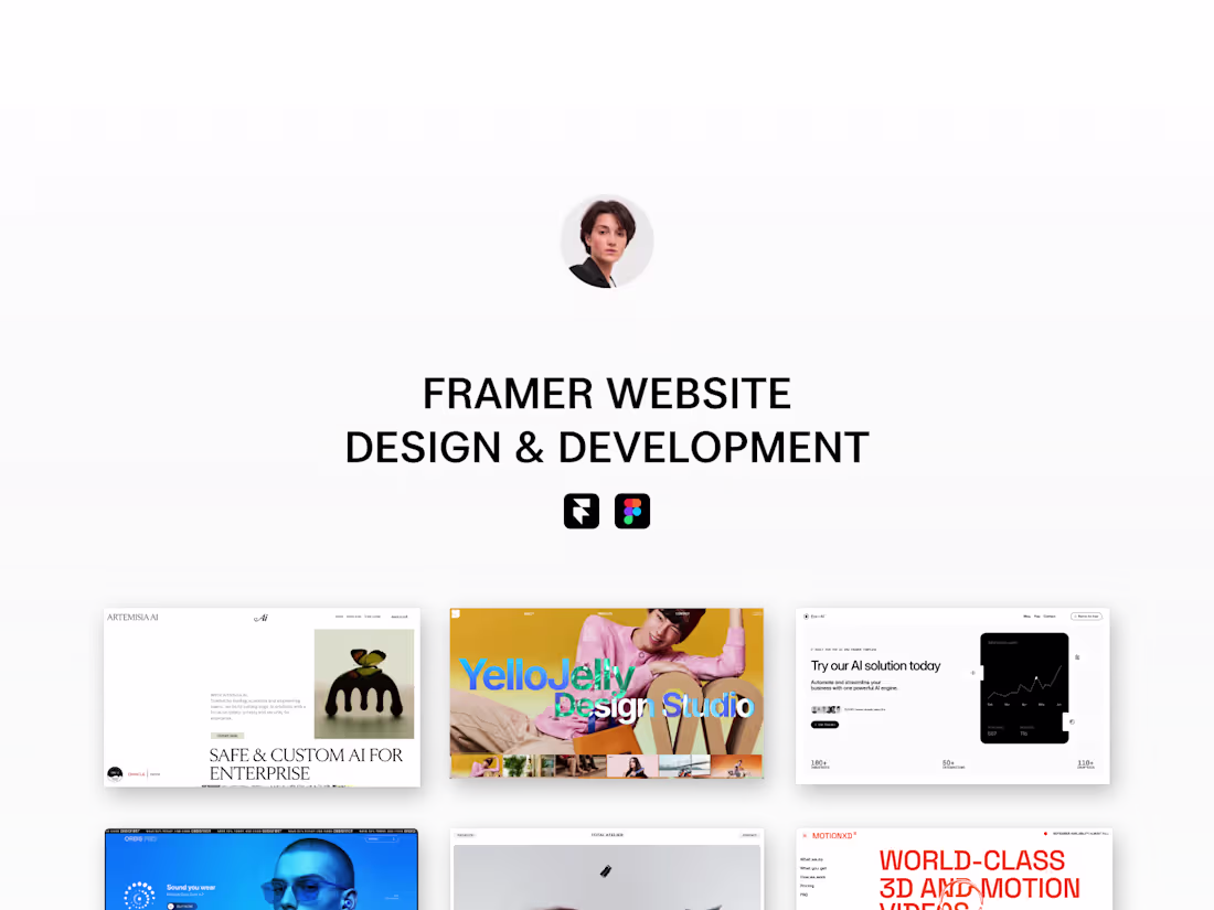 Cover image for Framer Website Design & Development