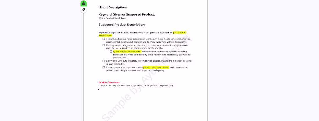 Cover image for Amazon Product Description & Listing Writing