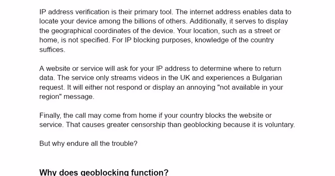 Cover image for Understanding Geoblocking and Its Mitigation