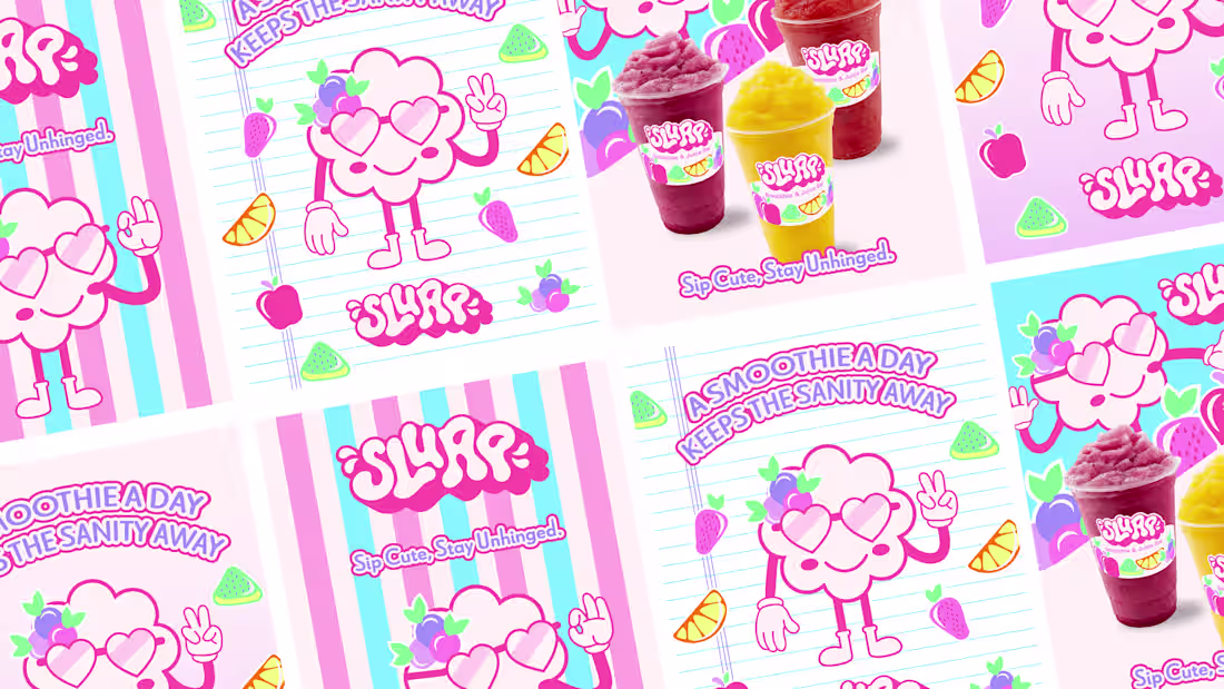 Cover image for SLURP | Smoothie & Juice Bar Branding