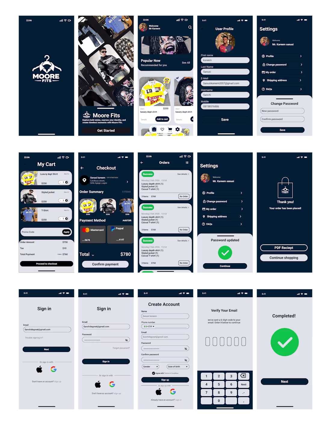 Cover image for Expert UI/UX Designer Needed for Streetwear App Concept