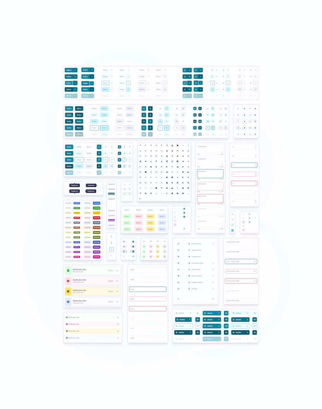 Cover image for Design System · Product Interaction · Enterprise SaaS · Fintech