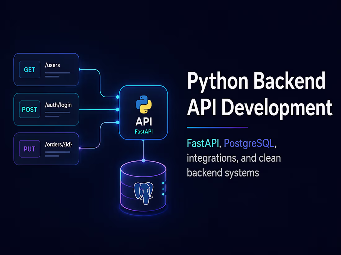 Cover image for Build or Extend a Python Backend API