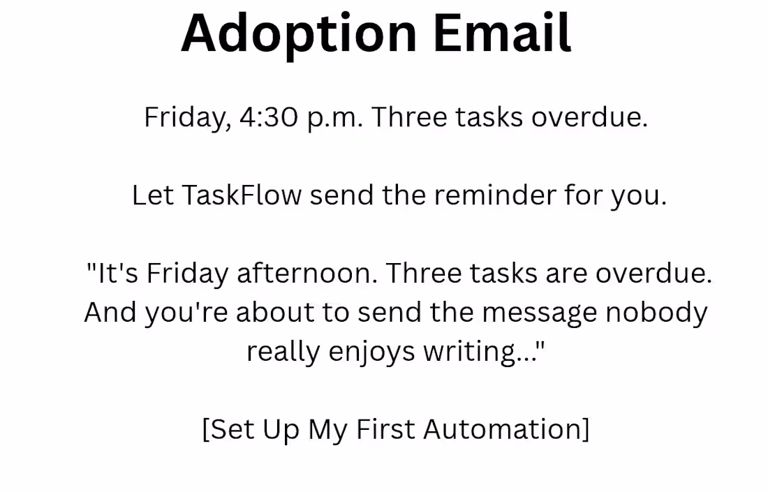 Cover image for A behavior-triggered email that uses