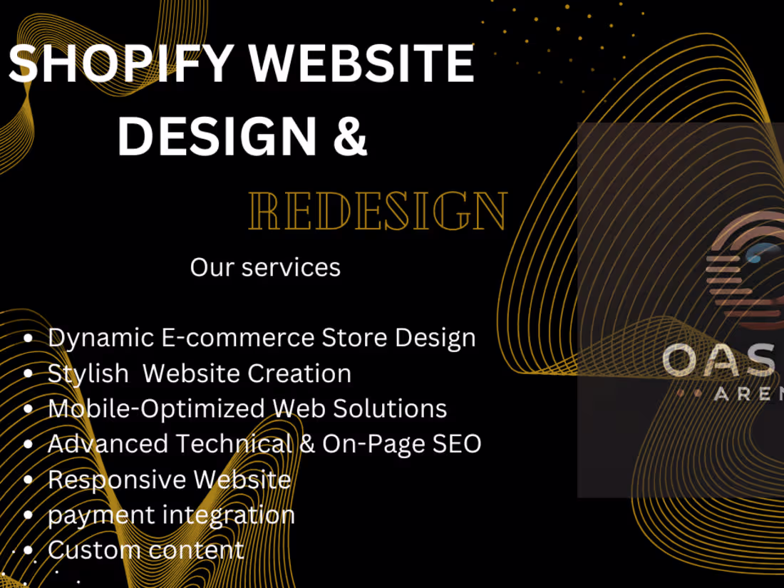 Cover image for Responsive and optimize Shopify website Design