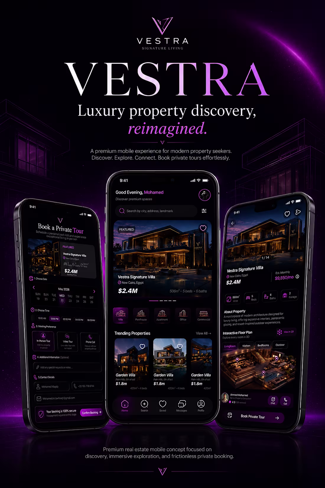 Cover image for VESTRA is a premium real