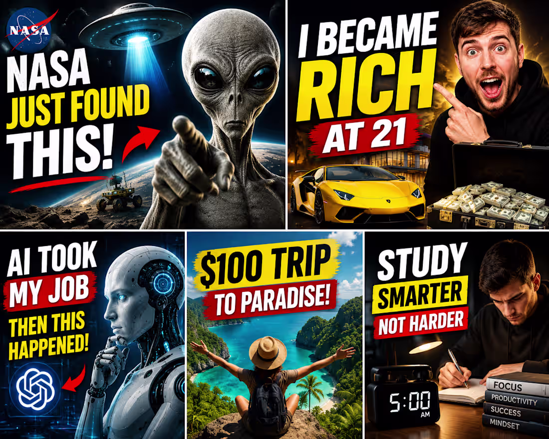 Cover image for Every thumbnail is designed with