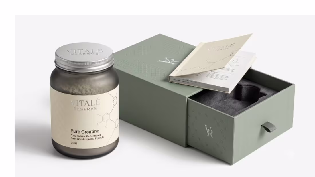 Cover image for Luxury Creatine Supplement Packaging Design