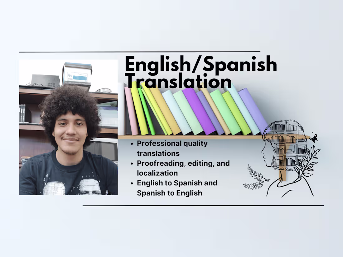 Cover image for English-Spanish Translation and Localization