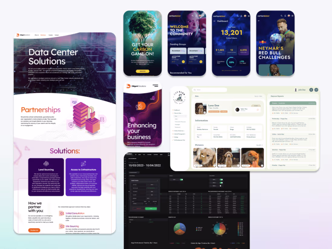 Cover image for App, Website, Landing Page Design & Coding