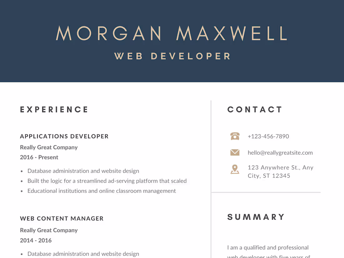 Cover image for ATS Resume writing and design