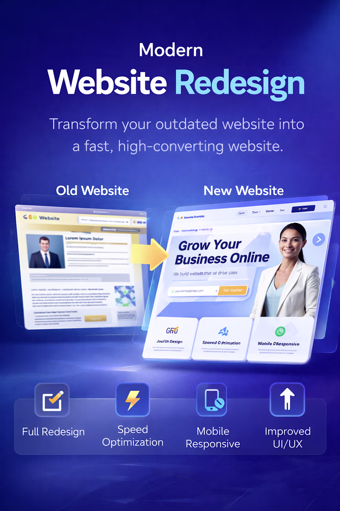 Cover image for Modern Website Redesign