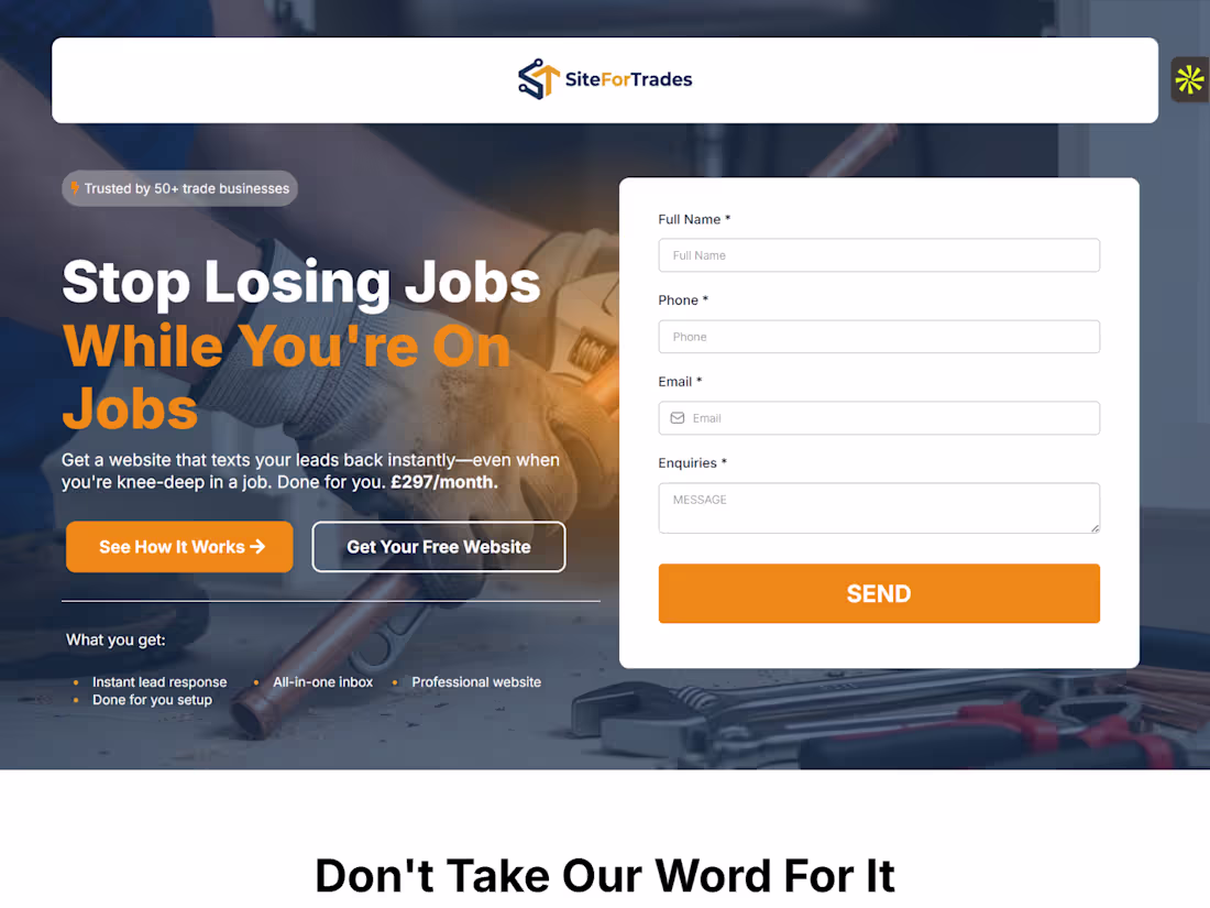 Cover image for SaaS Marketing Landing Page
•Designed a