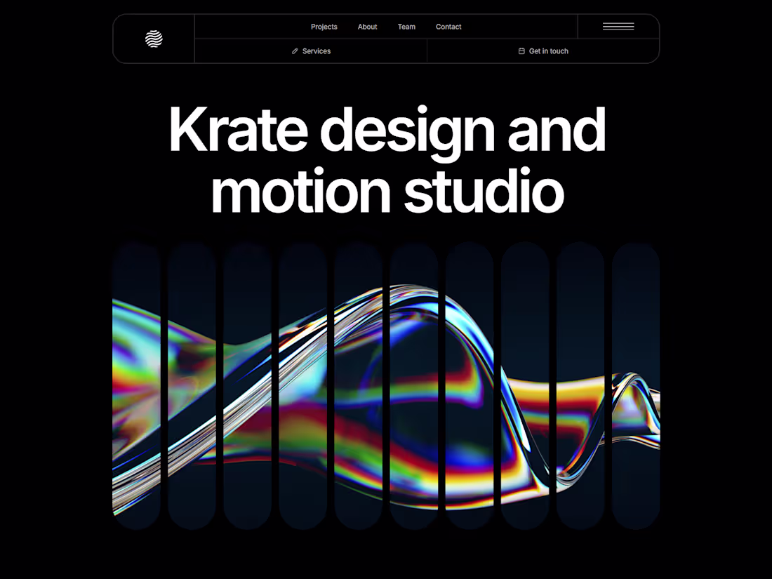 Cover image for Krate Design & Motion Studio