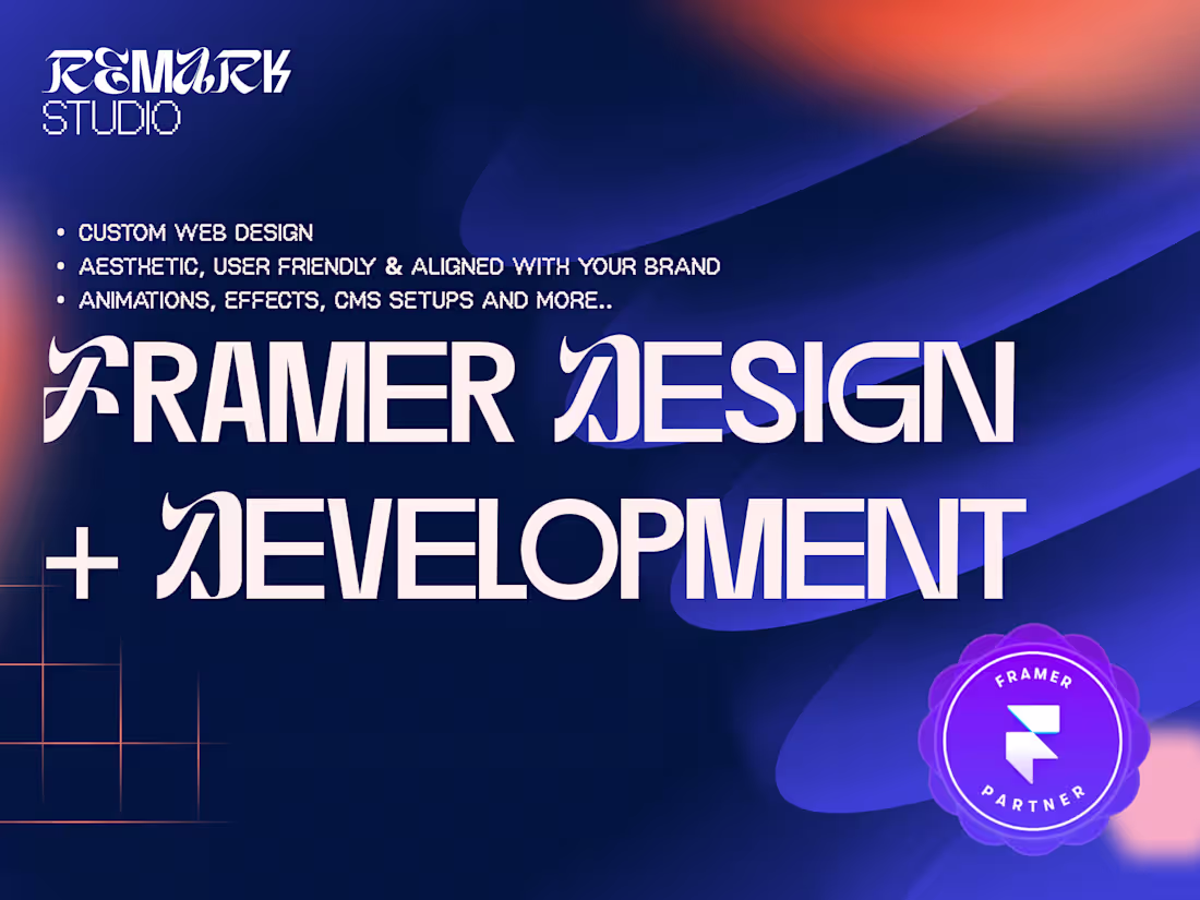 Cover image for Framer Landing Page (Development) 