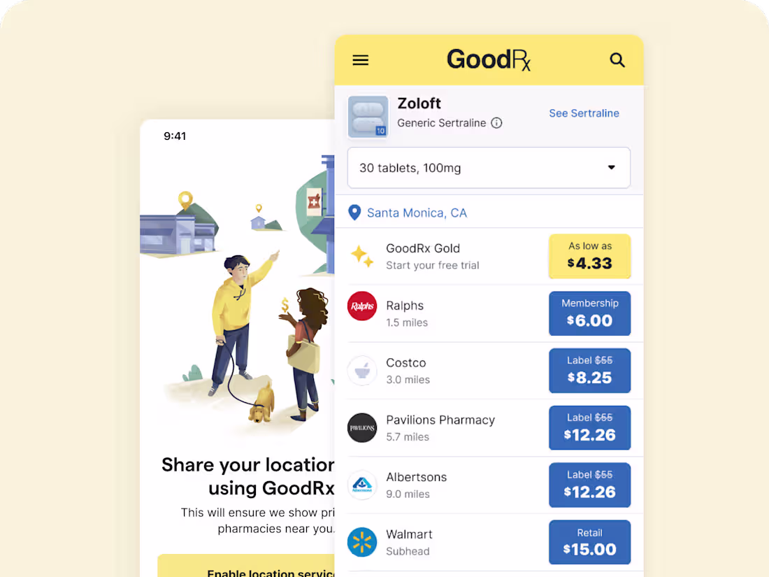 Cover image for GoodRx Design System & App Design