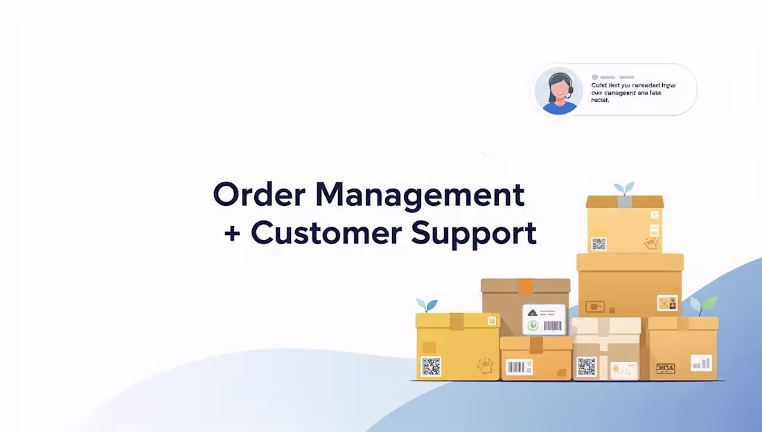 Cover image for Managed customer orders and support