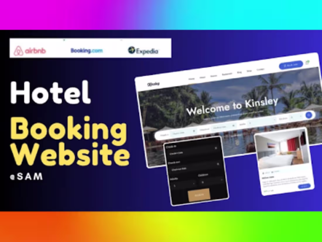 Cover image for Hotel, taxi booking and travel agency website in wordpress