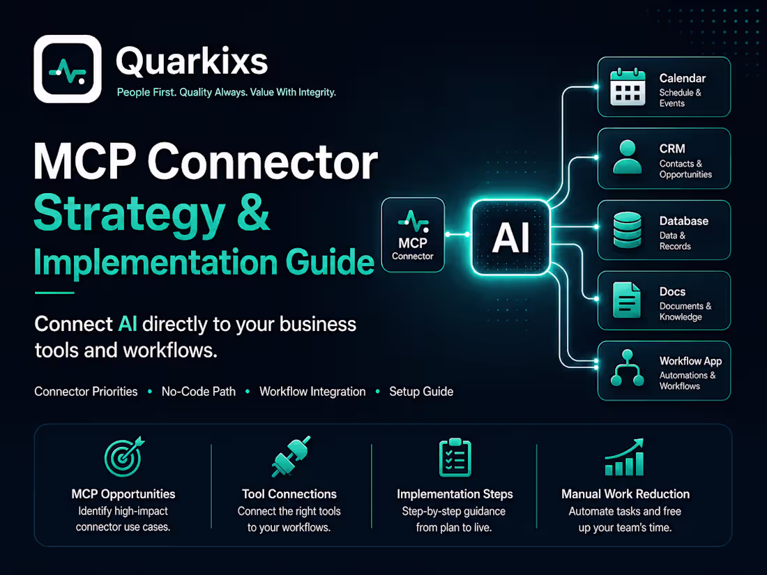 Cover image for MCP CONNECTOR STRATEGY & IMPLEMENTATION GUIDE