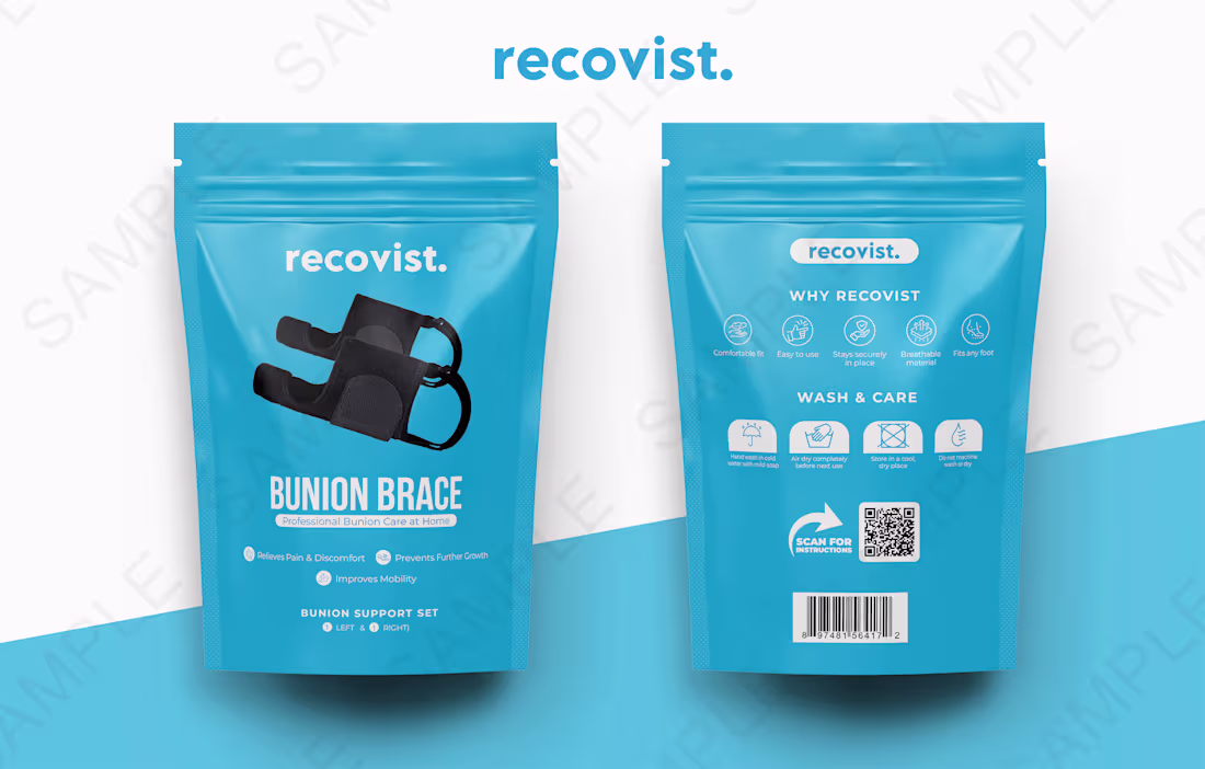 Cover image for Label & Pouch Design: Print-Ready Artwork