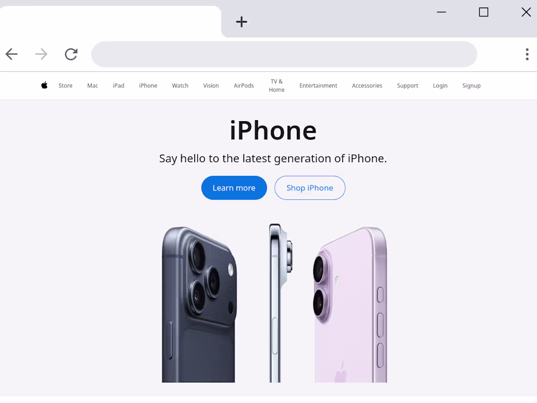 Cover image for Apple.com Concept | Pixel-Perfect UI Re-creation