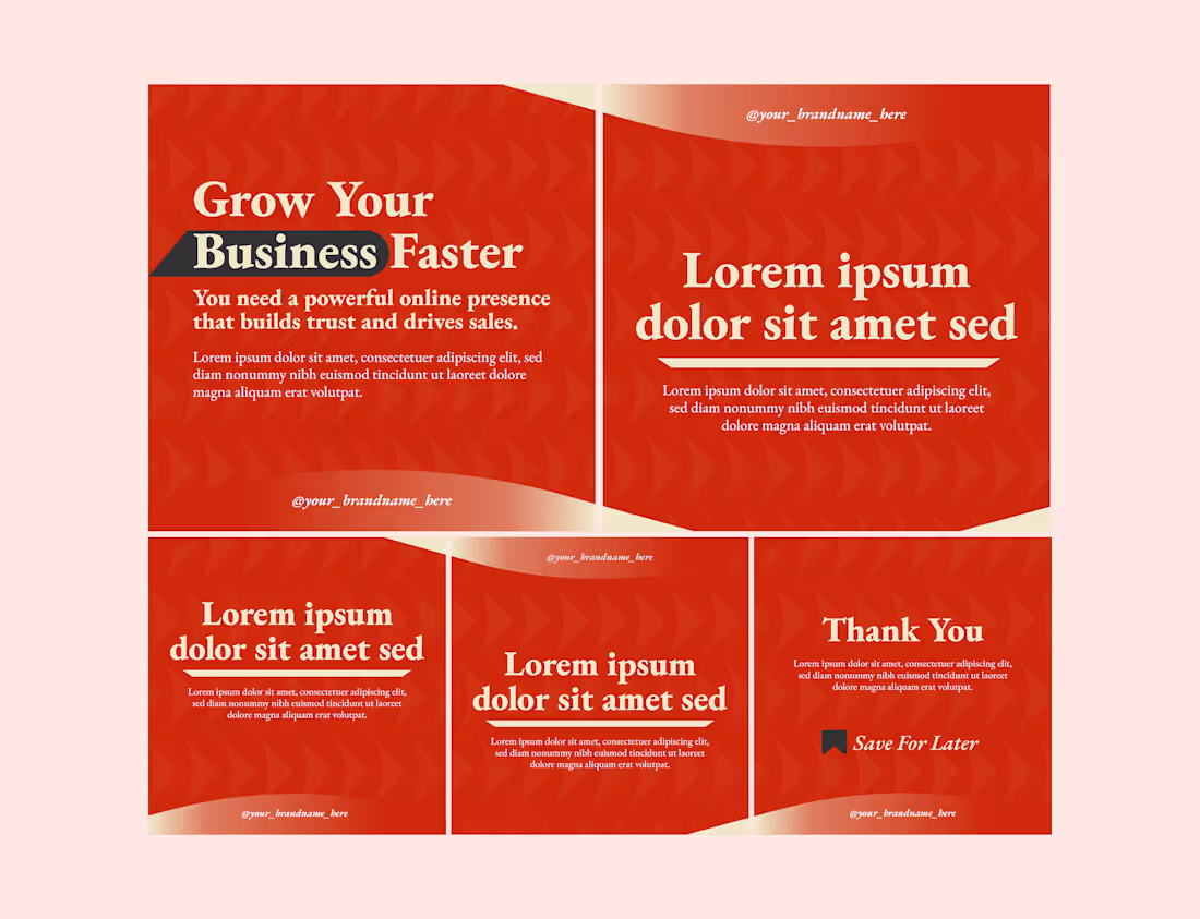 Cover image for Corporate Carousel Poster Collection