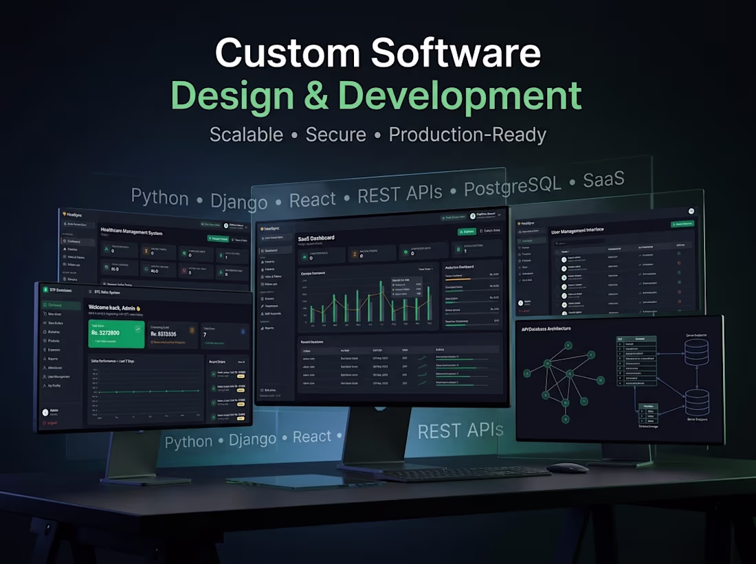 Cover image for Custom Software Design & Development