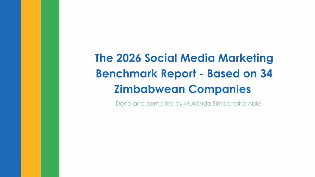 Cover image for Zimbabwe Corporate Social Media Analysis 2025