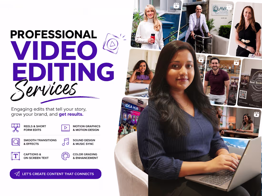 Cover image for Social Media Reels And Shorts - Video Editing