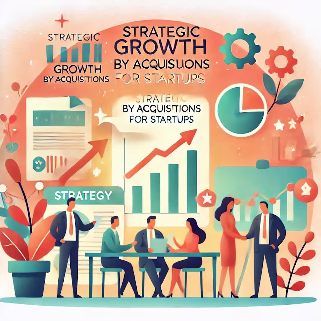 Cover image for Strategic Growth by Acquisitions for Startups