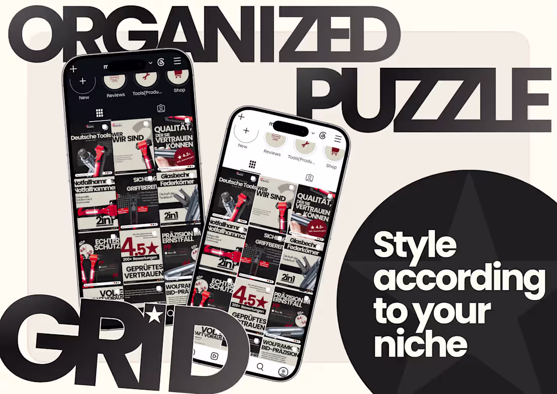 Cover image for Instagram Profile Layout