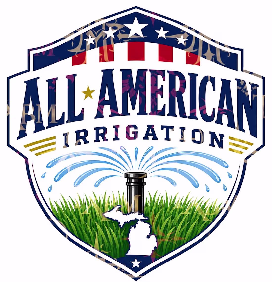 Cover image for Logo For All-American Irrigation In