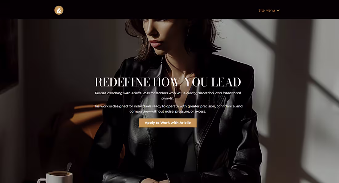 Cover image for Inspire Fire Sales Page (Client Work)