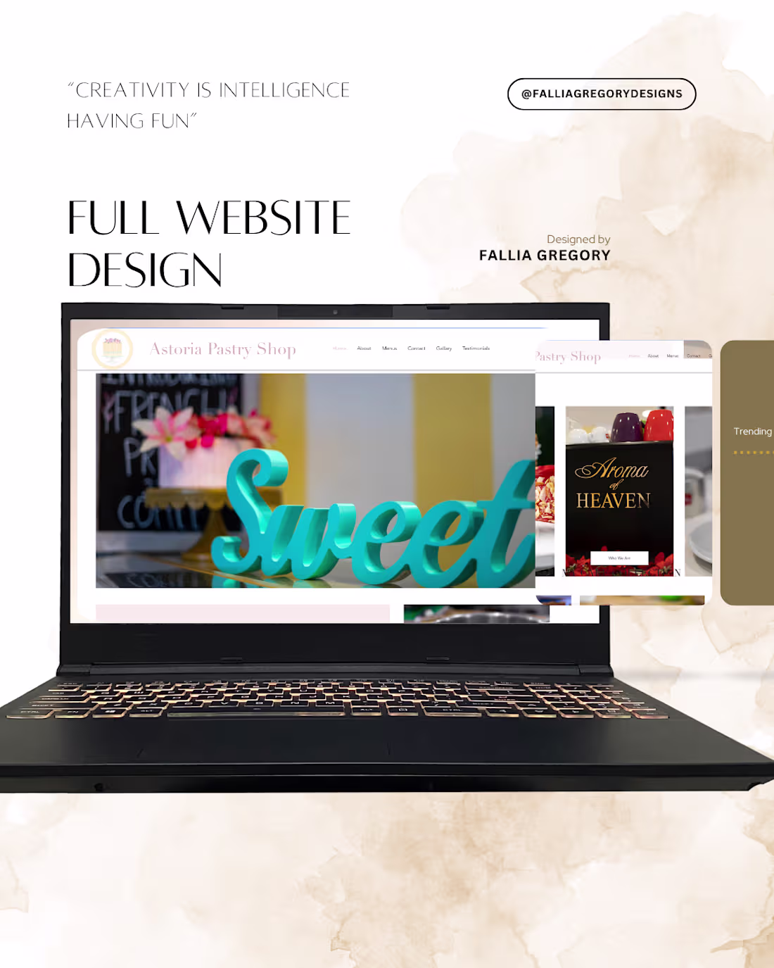 Cover image for Website Design - End-to-end 